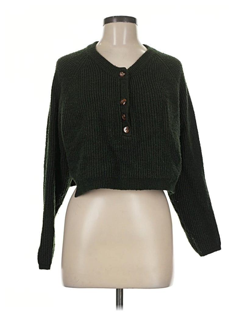 Pre-owned Bdg Pullover Sweater In Green