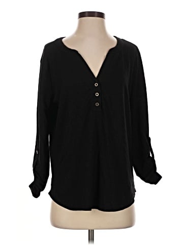 Jane and Delancey Long Sleeve Henley (view 1)