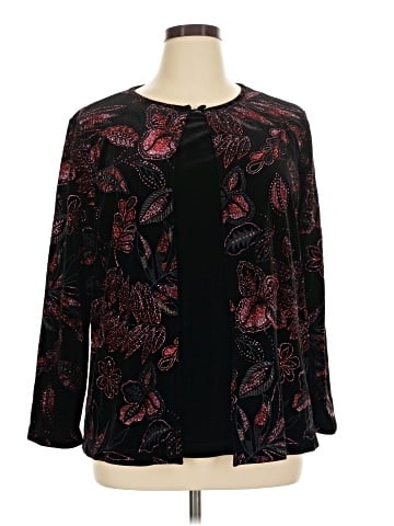 Notations Long Sleeve Blouse (view 1)