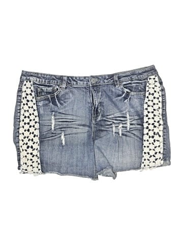 Vanilla Star Denim Shorts (view 1)