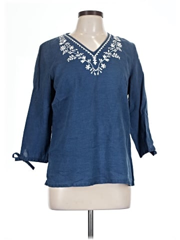 JM Collection 3/4 Sleeve Blouse (view 1)