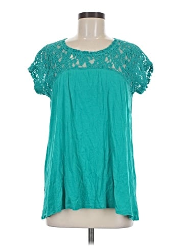 DKNY Jeans Short Sleeve Blouse (view 1)