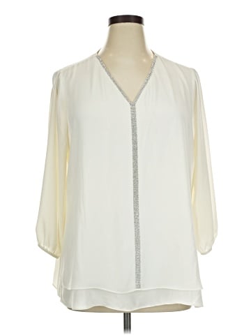 JM Collection 3/4 Sleeve Blouse (view 1)
