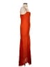Express 100% Polyester Orange Cocktail Dress Size XS - photo 4