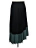 Athleta Color Block Teal Formal Skirt Size M - photo 2