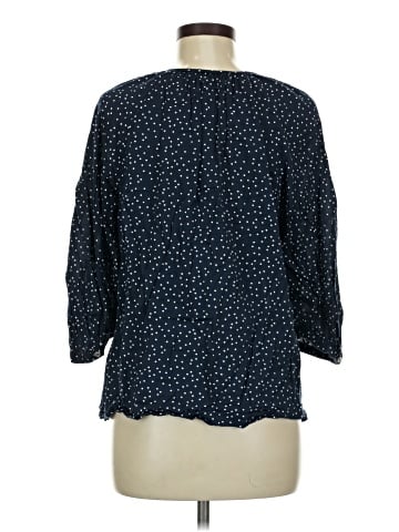 LC Lauren Conrad 3/4 Sleeve Button-Down Shirt (view 2)