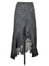 ee:some 100% Polyester Polka Dots Gray Casual Skirt Size M - photo 1