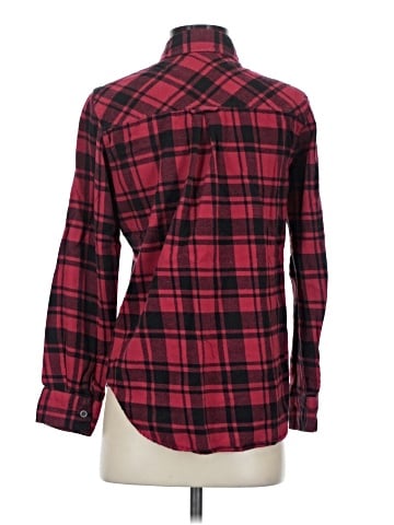 Kendall & Kylie Long Sleeve Button-Down Shirt (view 2)