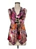Venus Purple Sleeveless Blouse Size M - photo 1