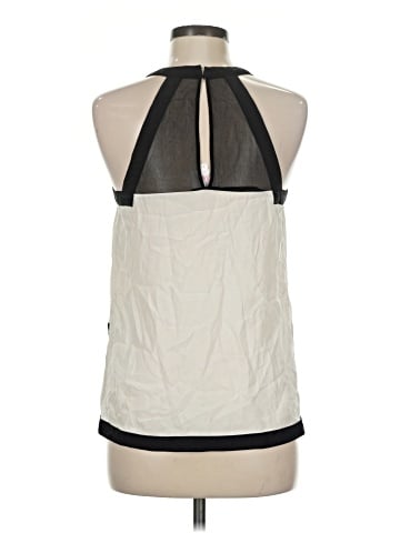 Parker Sleeveless Silk Top (view 2)