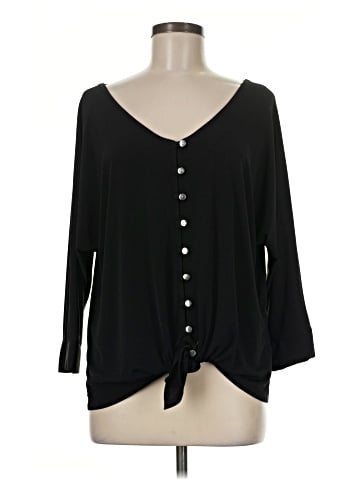 Notations 3/4 Sleeve Blouse (view 1)