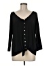 Notations Black 3/4 Sleeve Blouse Size M - photo 1