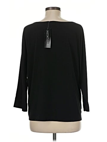 Notations 3/4 Sleeve Blouse (view 2)