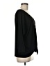 Notations Black 3/4 Sleeve Blouse Size M - photo 4