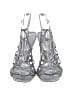 Via Spiga Metallic Silver Sandals Size 7 - photo 2