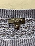 Talbots Color Block Blue Pullover Sweater Size XL Petite - photo 7