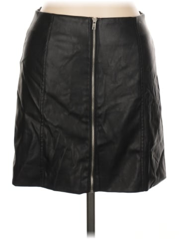 Forever 21 Faux Leather Skirt (view 1)