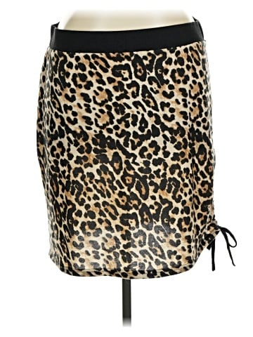 Cato Faux Leather Skirt (view 1)