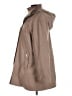Gallery 100% Polyester Brown Trenchcoat Size M - photo 5