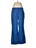 J.Crew Blue Linen Pants Size 8 - photo 1