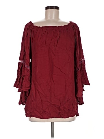 Elan 3/4 Sleeve Blouse (view 1)