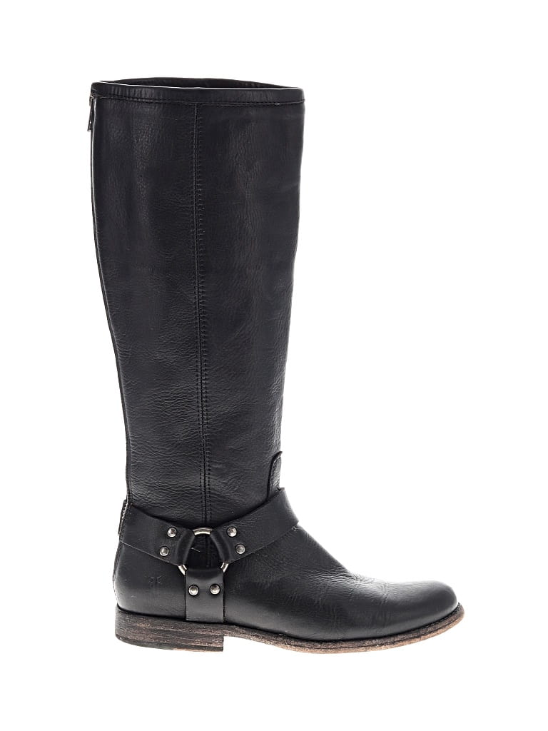 Pre-owned Frye Boots In Black