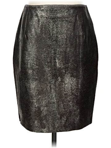 Elie Tahari Faux Leather Skirt (view 1)