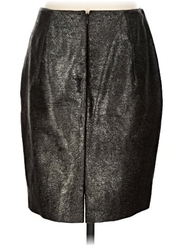 Elie Tahari Faux Leather Skirt (view 2)