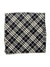 Burberry 100% Silk Plaid Black scarf One size - photo 2
