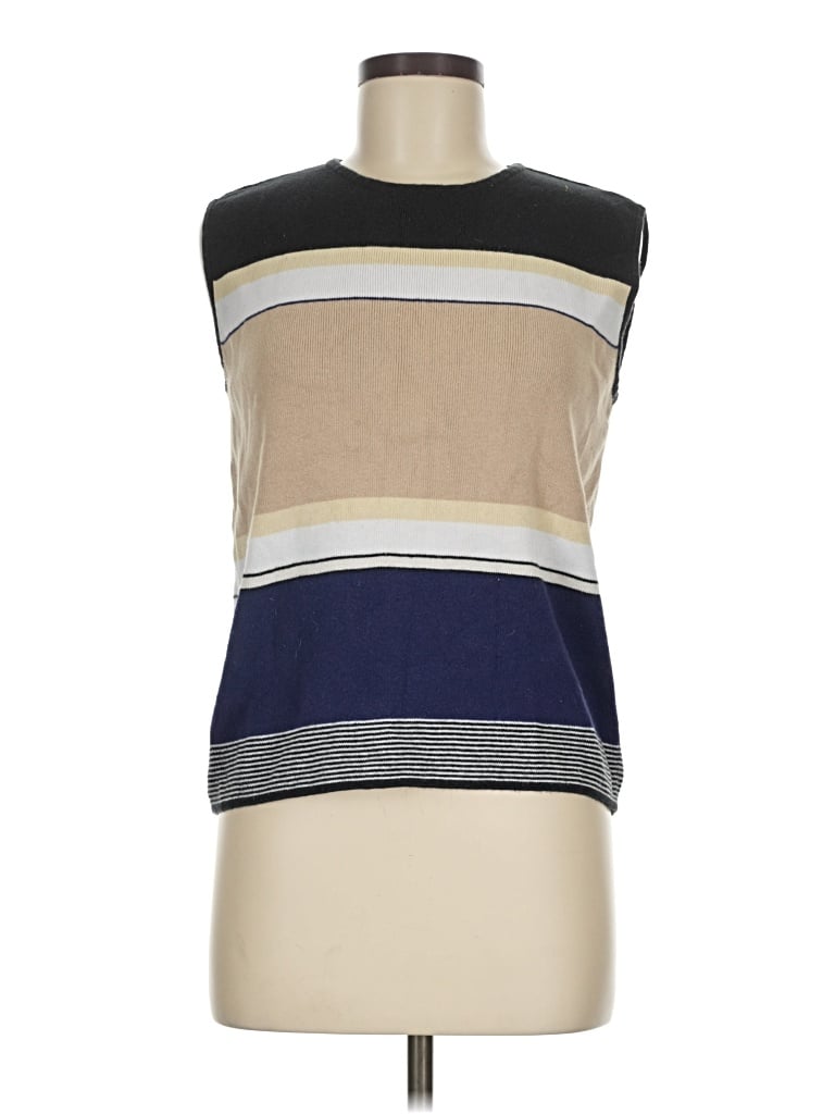 Pre-owned Sag Harbor Sweater Vest In Blue