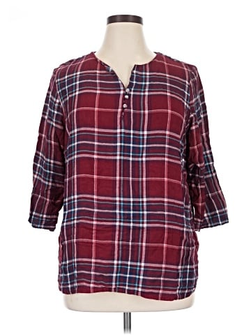 Talbots Outlet 3/4 Sleeve Blouse (view 1)