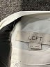 Ann Taylor LOFT 100% Polyester Ivory Long Sleeve Blouse Size XXS (petite) - photo 7