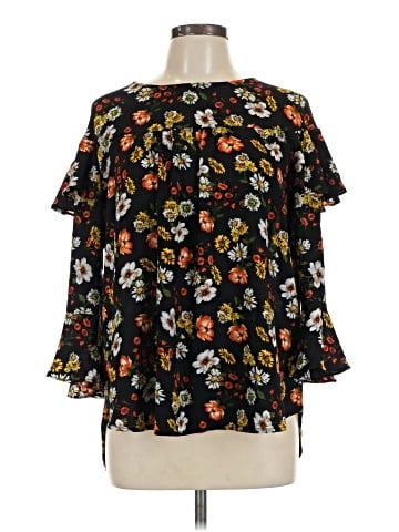 Pleione 3/4 Sleeve Blouse (view 1)
