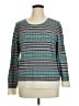 Talbots Tweed Teal Pullover Sweater Size XL Petite - photo 1