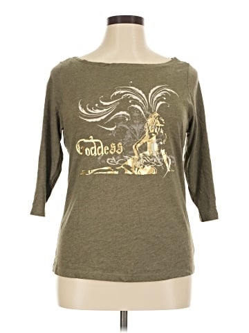 Venezia 3/4 Sleeve Top (view 1)