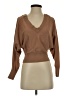 Express Brown Pullover Sweater Size XXS - photo 1