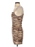 Motel Animal Print Tan Cocktail Dress Size XS - photo 5