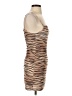 Motel Animal Print Tan Cocktail Dress Size XS - photo 4