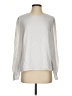 Lulus 100% Polyester Silver Long Sleeve Blouse Size S - photo 1