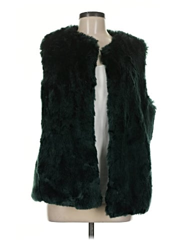 Calvin Klein Faux Fur Vest (view 1)
