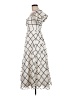 ASOS Argyle Ivory Cocktail Dress Size 6 - photo 5
