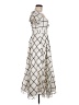 ASOS Argyle Ivory Cocktail Dress Size 6 - photo 4