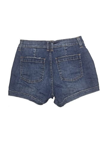 Cosmic Blue Love Denim Shorts (view 2)