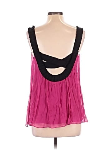 Diane von Furstenberg Sleeveless Silk Top (view 2)