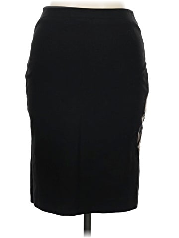 Diane von Furstenberg Faux Leather Skirt (view 2)