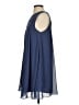 BCBGeneration 100% Polyester Solid Blue Casual Dress Size S - photo 5