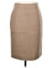 J.Crew 100% Wool Solid Tan Wool Skirt Size 0 - photo 1