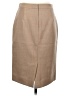 J.Crew 100% Wool Solid Tan Wool Skirt Size 0 - photo 2