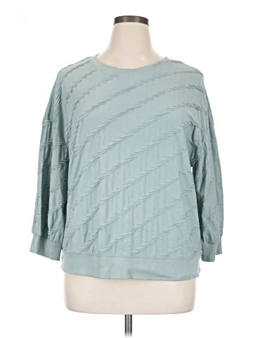 Simply Vera Vera Wang 3/4 Sleeve T-Shirt (view 1)