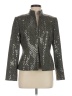Albert Nipon Metallic Silver Jacket Size 6 - photo 1